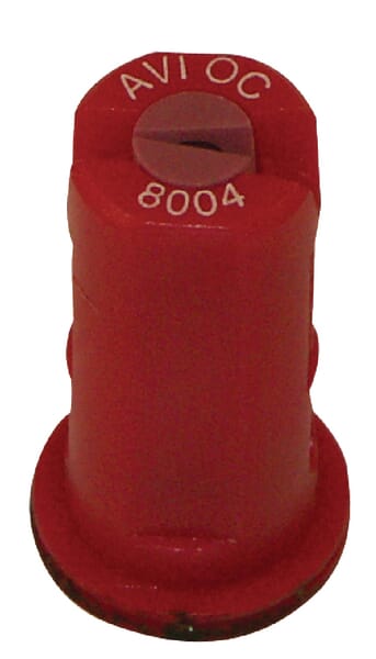 AVIOC8004 Injektordüse AVI OC 80° rot Keramik Injektordüse AVI OC 80° rot Keramik AVIOC8004