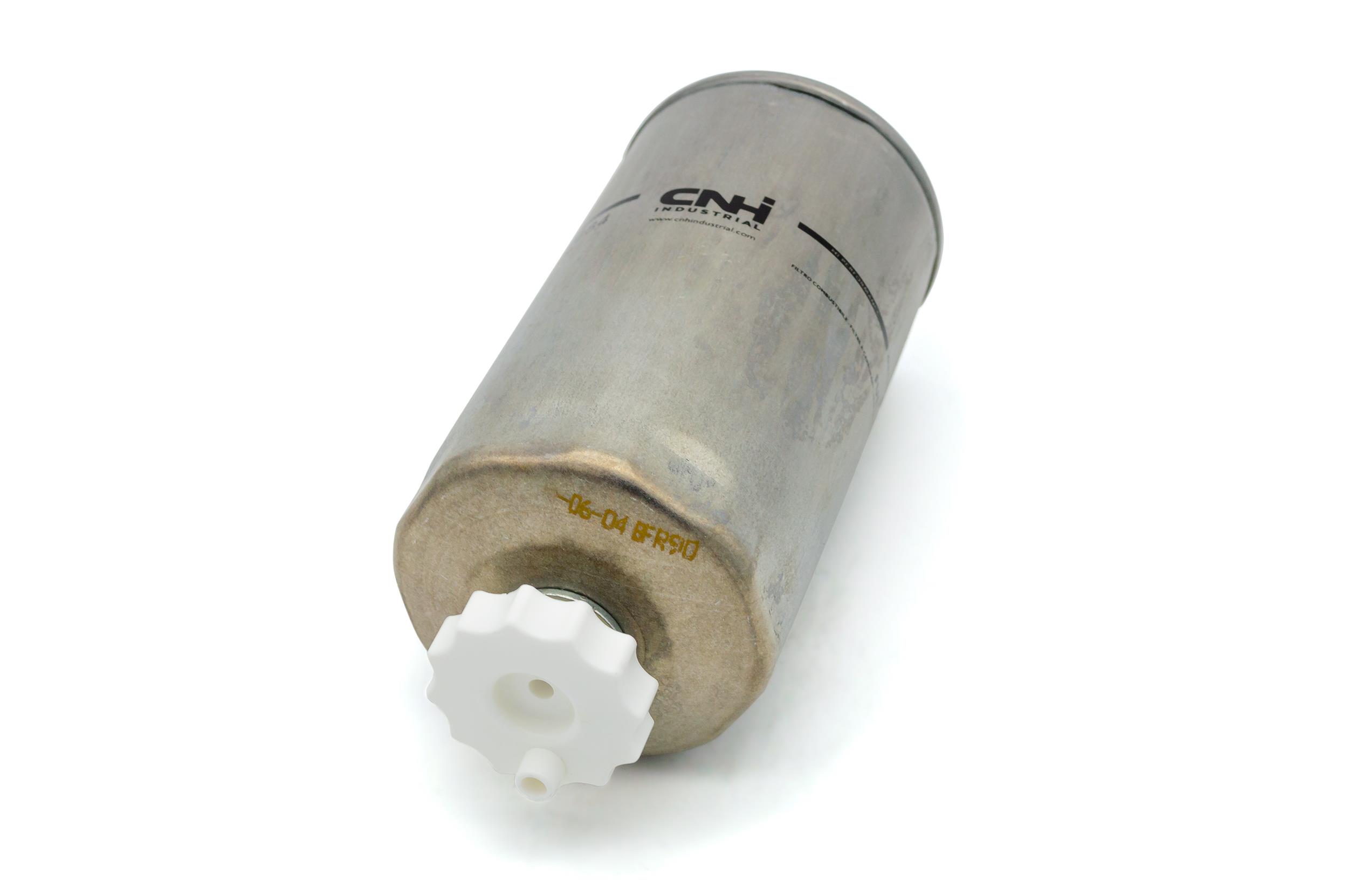 Kraftstofffilter für New Holland Traktoren, Radlader/Lader und Mähdrescher sowie FORD Traktoren, Mähdrescher, Radlader/Lader, Ballenpressen und Baggerlader sowie FIAT Traktoren, Mähdrescher und Radlader/Lader sowie Laverda Traktoren und Mähdrescher