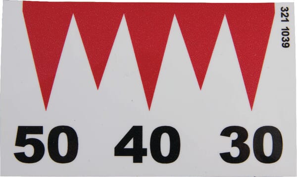 Aufkleber LI Vari 50-30 3211039