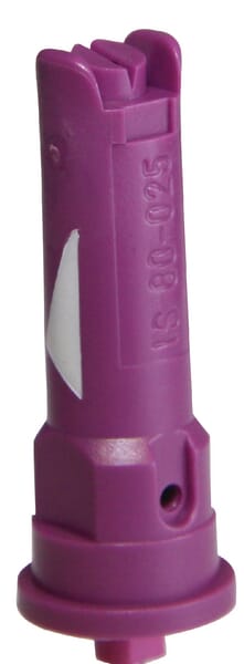 IS80025POM Injektor-Randdüse IS 80° violett Kunststoff Injektor-Randdüse IS 80° violett Kunststoff IS80025POM