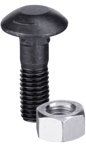 1680SR IHOF Körperschraube M16x1,5x80 und Sechskantmutter