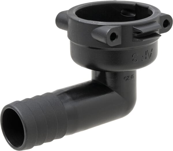 Gabelkupplung, Innengewinde, 90°, AF3, 20 mm, Schlauchanschluss 8419304