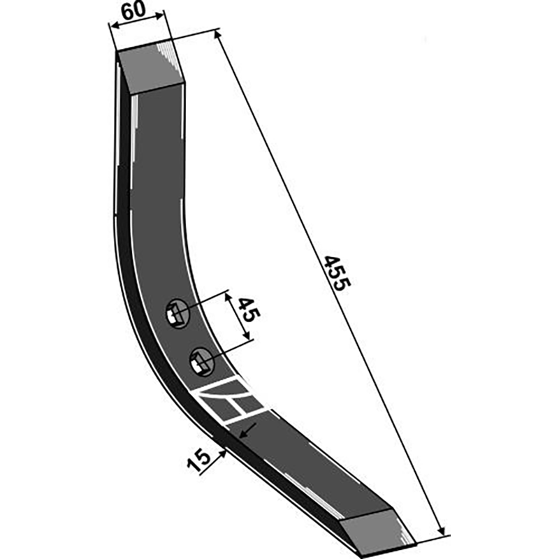 Landwirtschaft Bodenbearbeitung Grubber Schare & Leitbleche Schmalschar Lemken Achat|Lemken Thorit