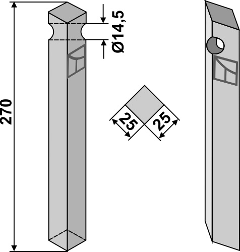 IHOF Rotorzinken 270mm