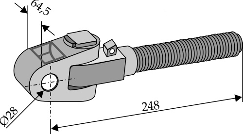 IHOF Gelenkkopf M36x3mm
