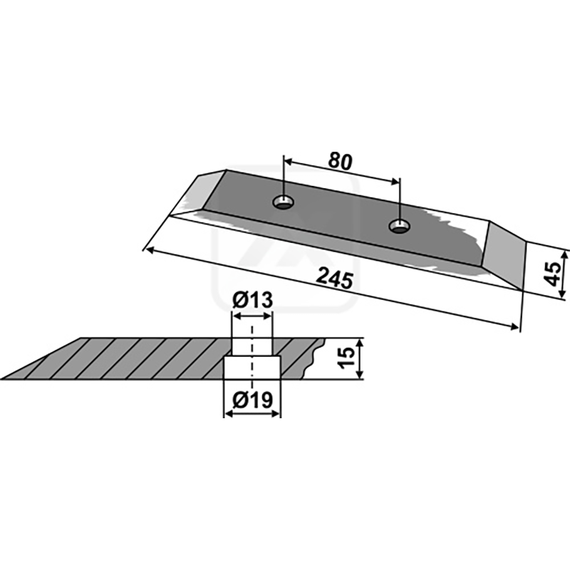 Landwirtschaft Bodenbearbeitung Grubber Schare & Leitbleche Scharspitze Röll