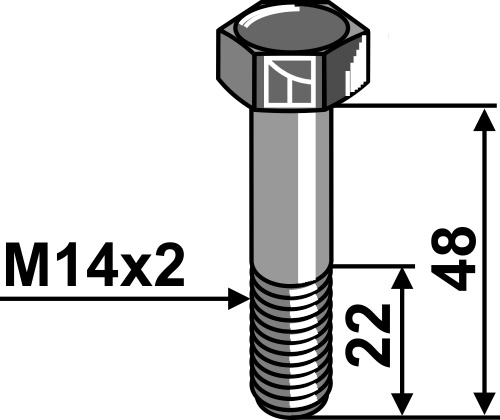 IHOF Schraube - M14x2