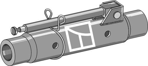 IHOF Spannhülse 400mm kpl. 1 3/4