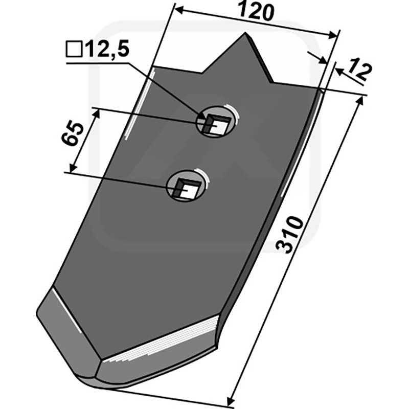 Landwirtschaft Bodenbearbeitung Grubber Schare & Leitbleche Scharspitze Unia
