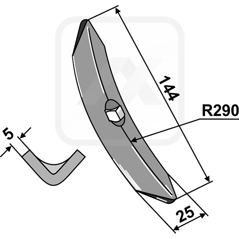 Landwirtschaft Bodenbearbeitung Grubber Schare & Leitbleche Schar 