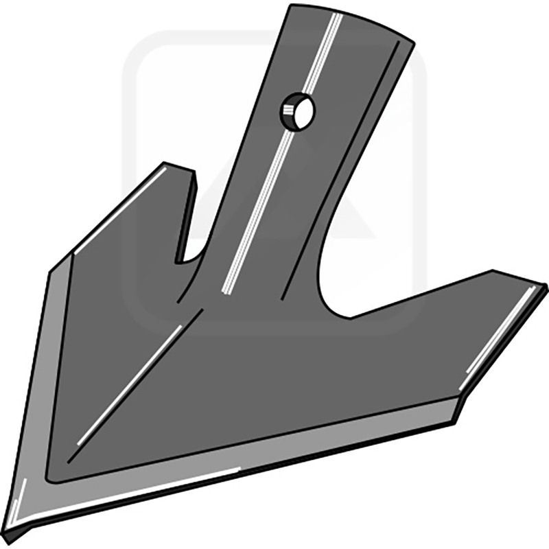 Landwirtschaft Bodenbearbeitung Grubber Schare & Leitbleche Schnell-Wechsel-Schar - 200mm Bourgault