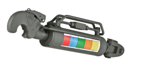 654-3-110 IHOF Hydraulischer Oberlenker mit Fanghaken und Gelenkkopf