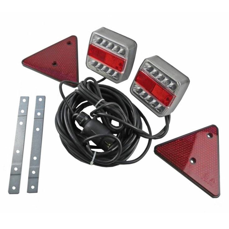 Lehner LED-Beleuchtungssatz magnetisch mit Rückleuchtenhalter Lehner LED-Beleuchtungssatz magnetisch mit Rückleuchtenhalter 73483