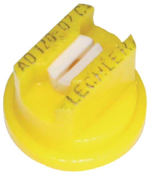 Flachstrahldüse AD 120° gelb Keramik AD12002C