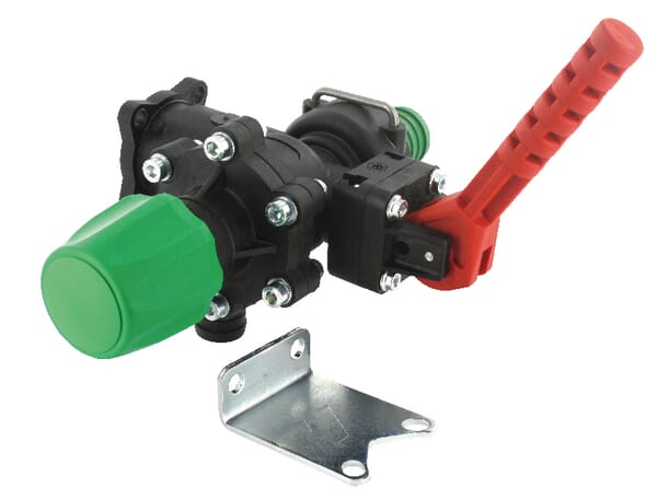 Hauptsteuerventil mit einstellbarem Druckbegrenzungsventil 471202