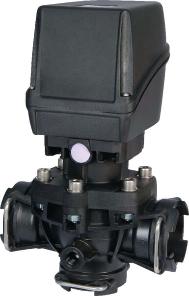 Elektrisches Membran-Druckbegrenzungsventil 12 bar 450 l/min mit T6-Gabelkupplung, Hi-Flow 87506612