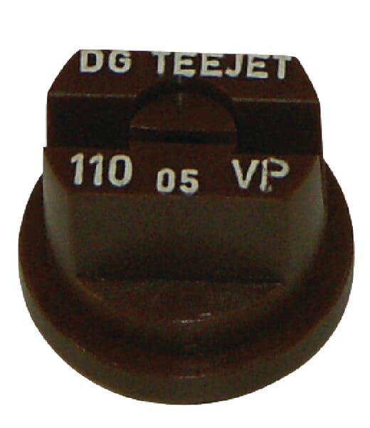Flachstrahldüse DG 110° braun Kunststoff DG11005VP