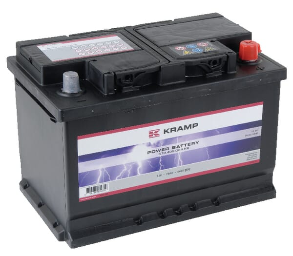 570409064KR Batterie 12V 70Ah 640A Kramp Batterie 12V 70Ah 640A Kramp 570409064KR
