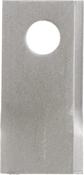 Kramp Mähmesser rechts 100x48x3 mm, Bohrung Ø 19 mm, geeignet für Pöttinger / Niemeyer, 25er-Packung 570414KR