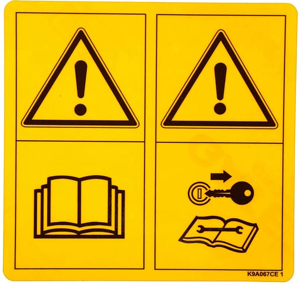 Abziehbild (K9A067CE) von Kuhn