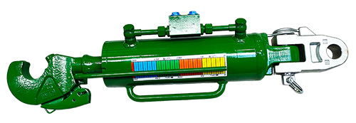 654-3-114 IHOF Hydraulischer Oberlenker mit Fanghaken und Gelenkkopf
