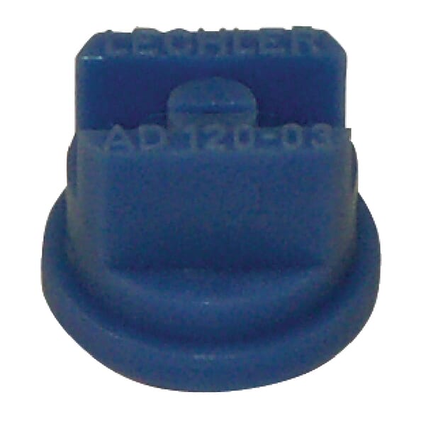AD12003POM Flachstrahldüse AD 120° blau Kunststoff Flachstrahldüse AD 120° blau Kunststoff AD12003POM