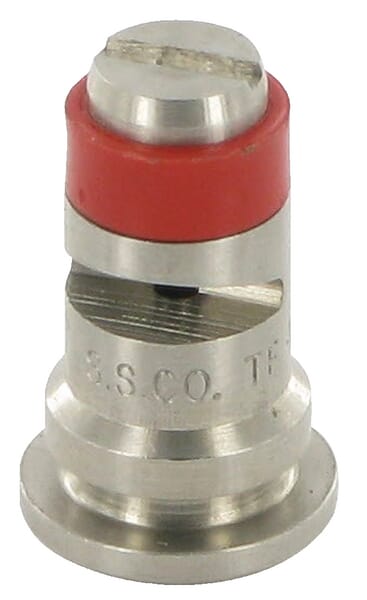 TFVS2 Flachstrahldüse TF rot V2A Flachstrahldüse TF rot V2A TFVS2