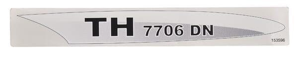 Aufkleber "TH7706 DN" Fella (153596) von Agco