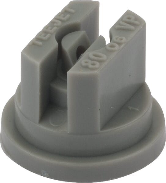 Flachstrahldüse TP 80° grau Kunststoff TP8006VP