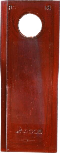 Mähmesser rechts 120x48x4 mm, Bohrung Ø 18,50 mm, geeignet für Lely (4120114740) von Agco