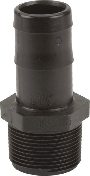 HB125 Schlauchtülle 1 1/4" AG NPT x 1 1/4" Schlauchtülle 1 1/4" AG NPT x 1 1/4" HB125