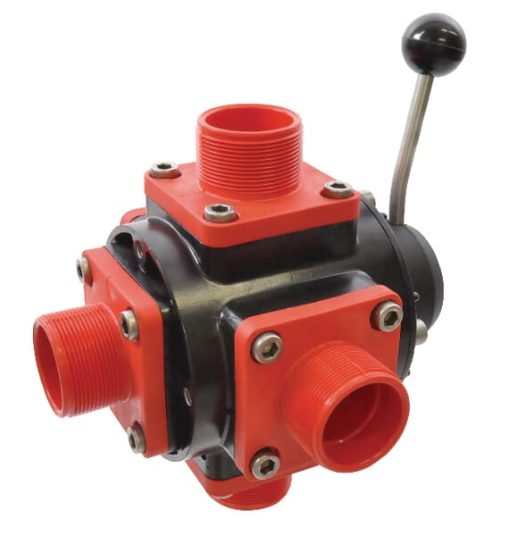 Kugelhahn 4/5-Wege 2" VTDC0600