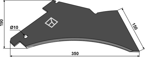 IHOF Ladewagenmesser 350mm