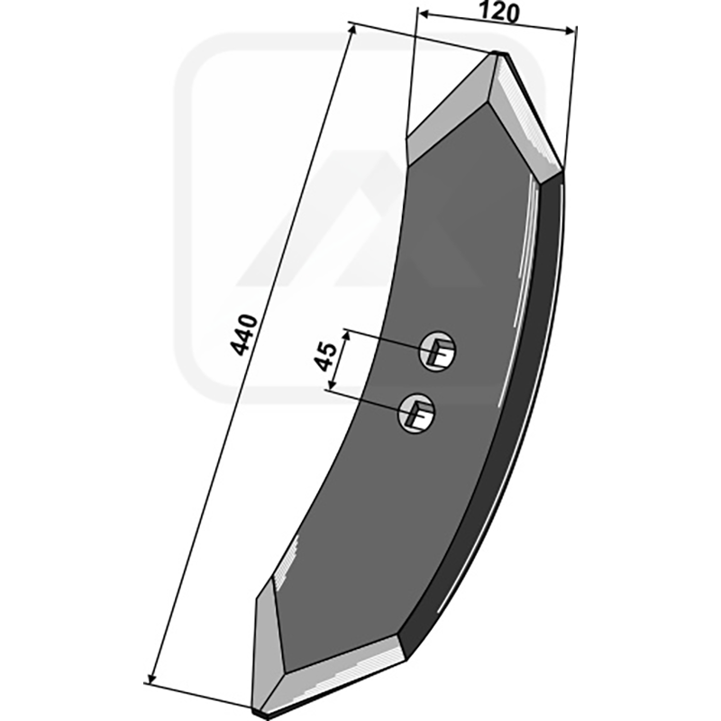 Landwirtschaft Bodenbearbeitung Grubber Schare & Leitbleche Vorschar 