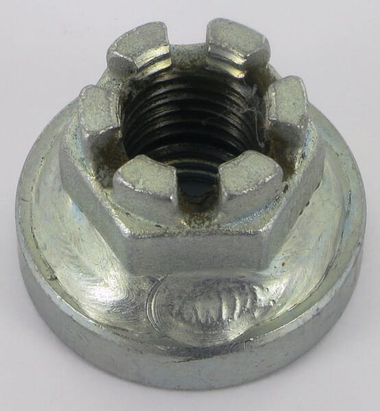 Kronenmutter M24/55 mit Bund 3030125