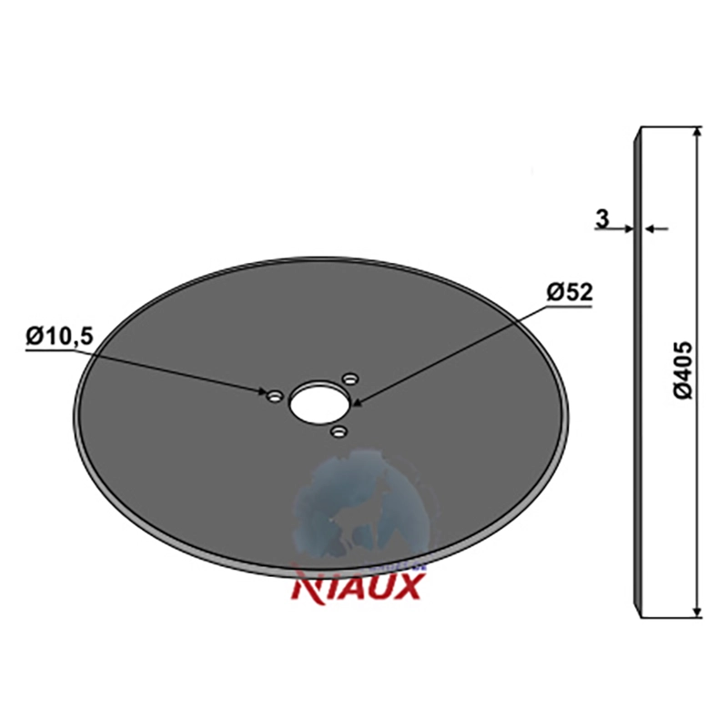 Landwirtschaft Bodenbearbeitung Scheibeneggen Sechscheibe glatt Vredo