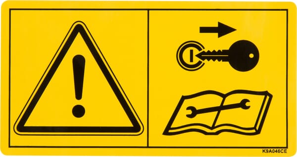 Abziehbild (K9A046CE) von Kuhn