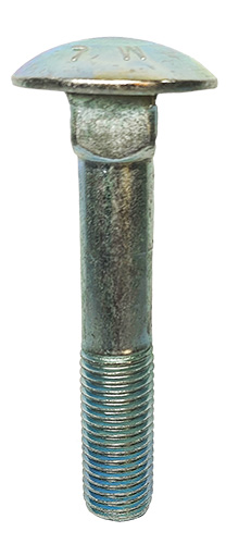 16906038V IHOF Flachrundschraube M16x2x90 verzinkt ohne Mutter