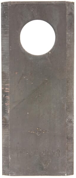 Mähmesser links/rechts 96x40x3 mm, Bohrung Ø 19 mm, geeignet für Fella (116954) von Agco