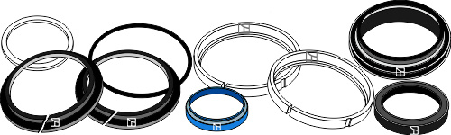 IHOF Dichtungssatz für hydraulische Oberlenker Bj. 94/95