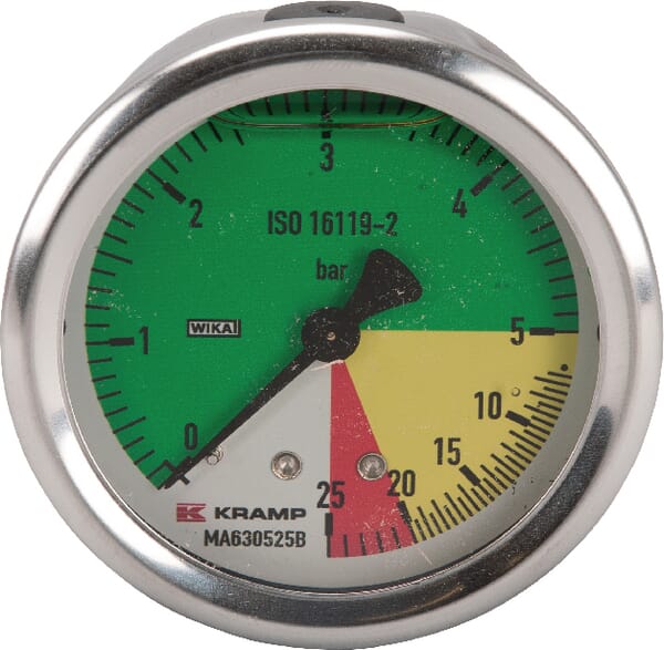 Manometer 63 1/4"hi. AHL-fest MA630525B