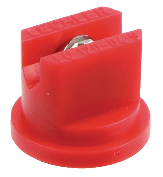 Flachstrahldüse LU 120° rot V2A LU12004S
