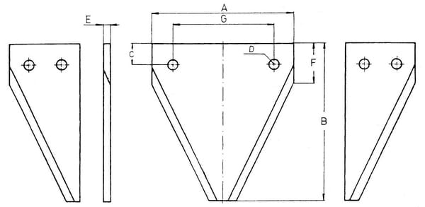 Messerklinge 7Z 0007679360