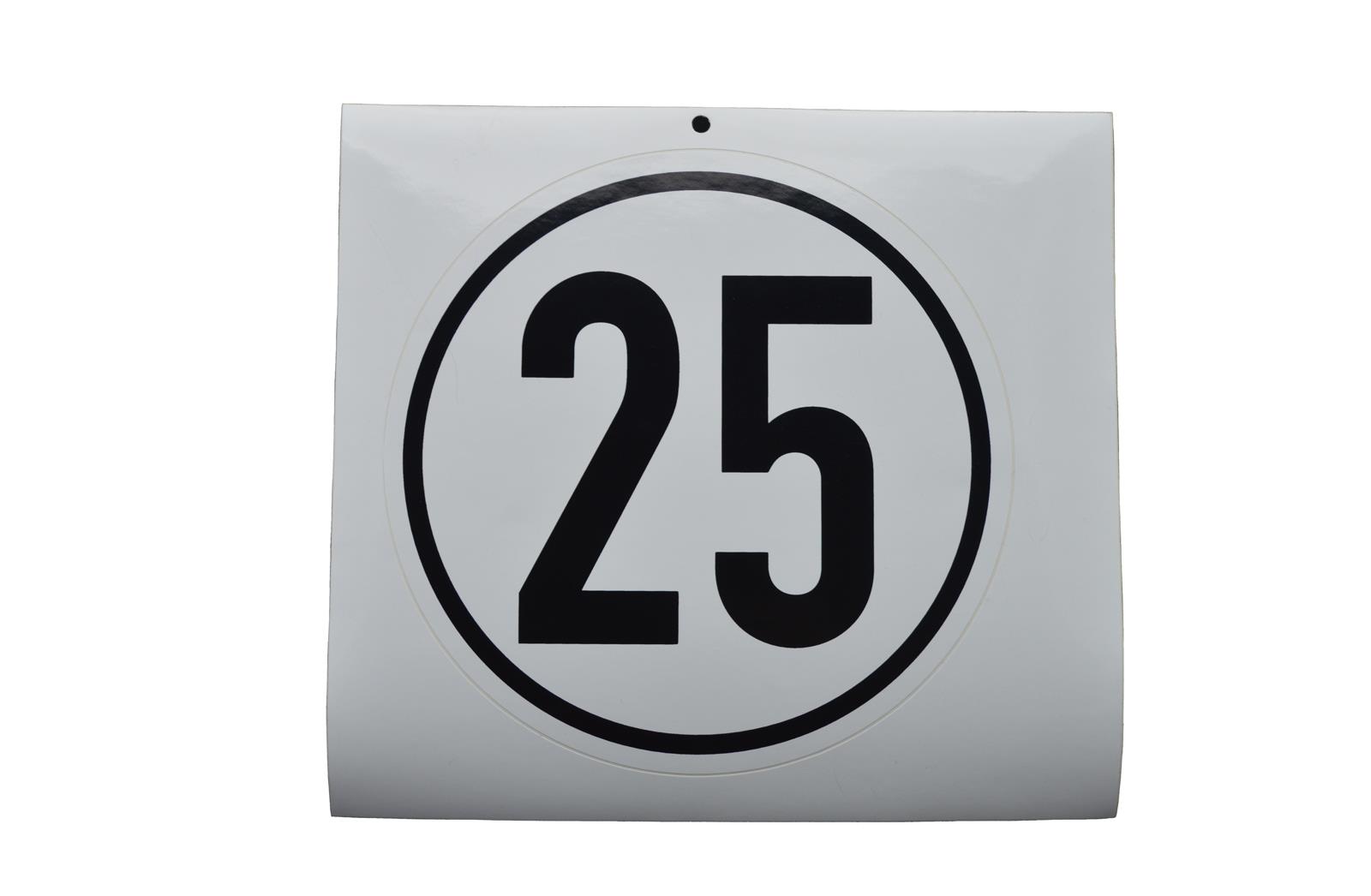 25KM/H AUFKLEBER 25KM/H AUFKLEBER