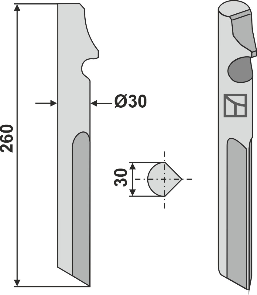 IHOF Rotorzinken 260mm