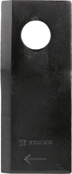 Kramp Mähmesser rechts 115x48x4 mm, Bohrung Ø 19 mm, geeignet für Claas, 25er-Packung 0009520420KR