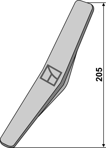 IHOF Aufschweißspitze 205mm