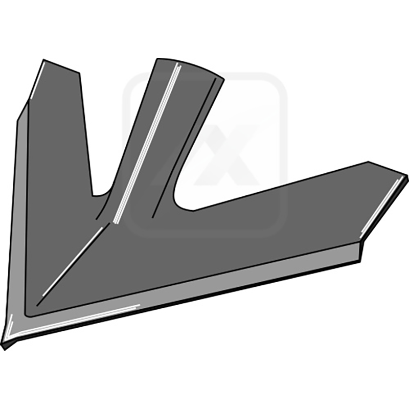 Landwirtschaft Bodenbearbeitung Grubber Schare & Leitbleche Schnell-Wechsel-Schar - 330mm Bourgault