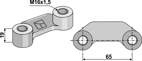 IHOF Bügelmutter - M16x1,5