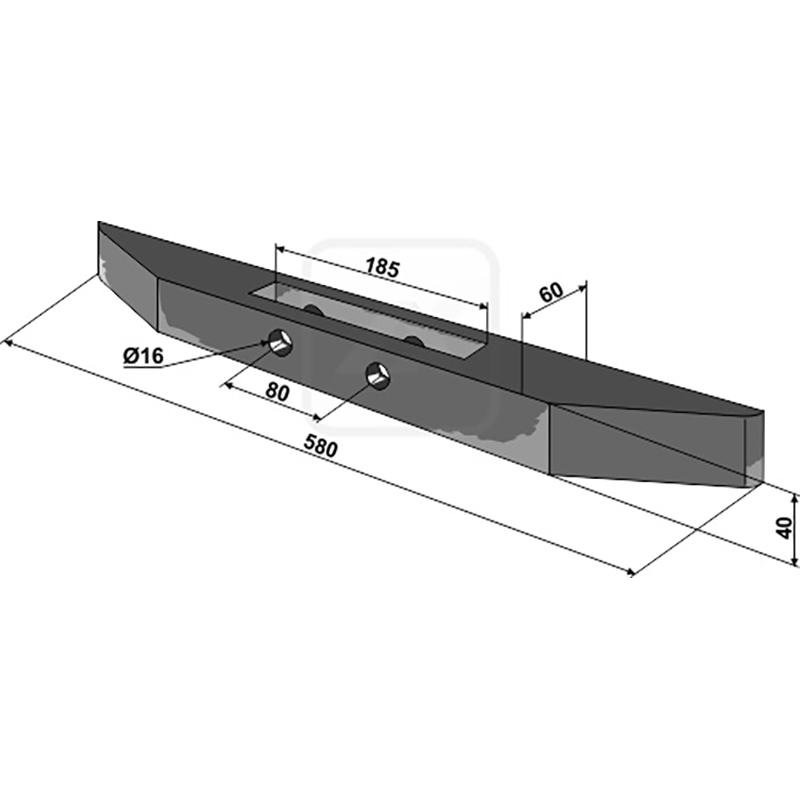 Landwirtschaft Bodenbearbeitung Grubber Schare & Leitbleche Scharspitze 
